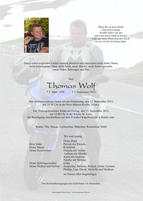 Thomas Wolf